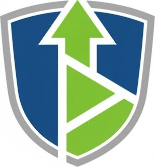 Современный логотип компании ЗМБЗ ТКМС, регистрация IT-стартапов, чистый дизайн, векторная графика.